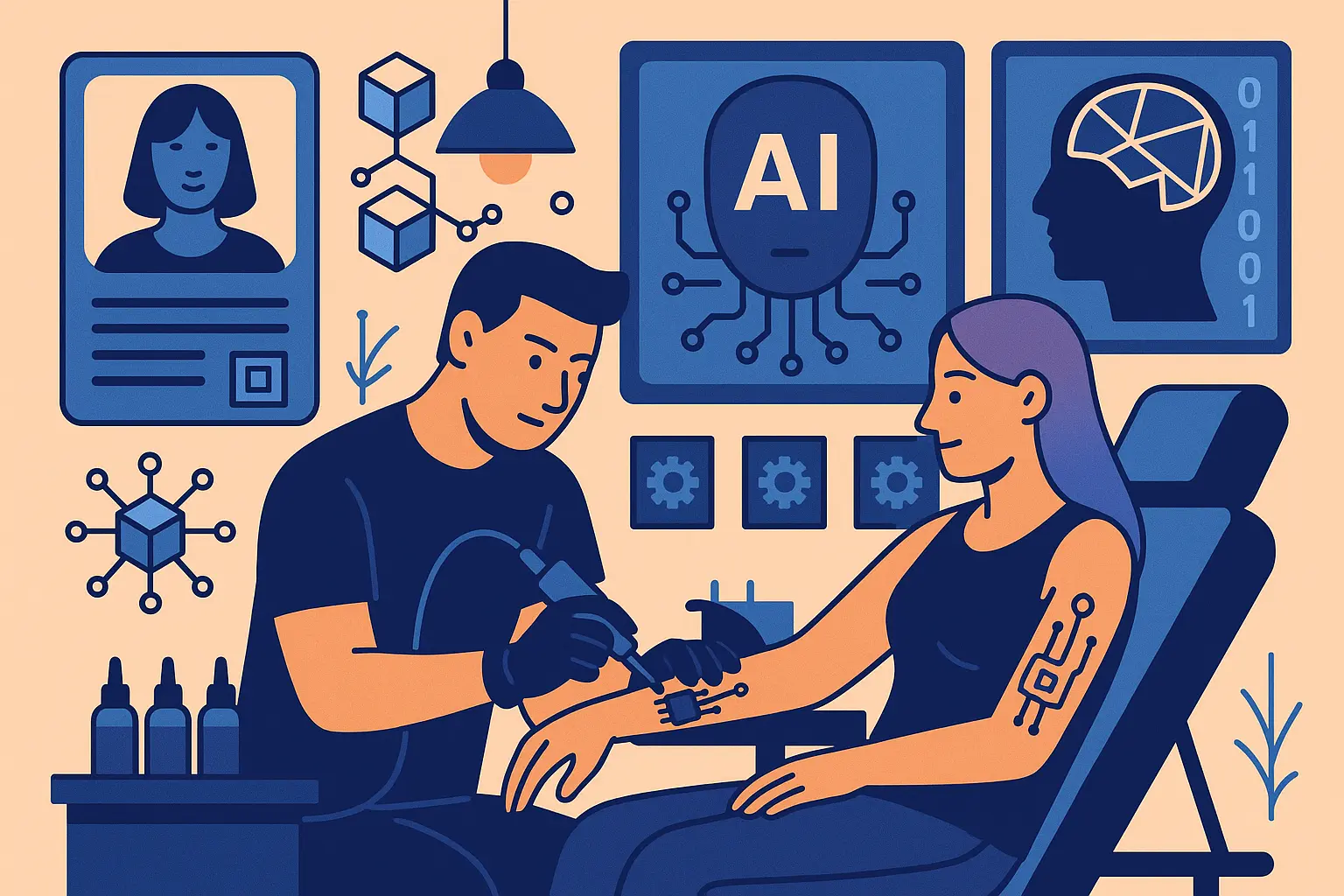 Digital age verification technology for tattoos