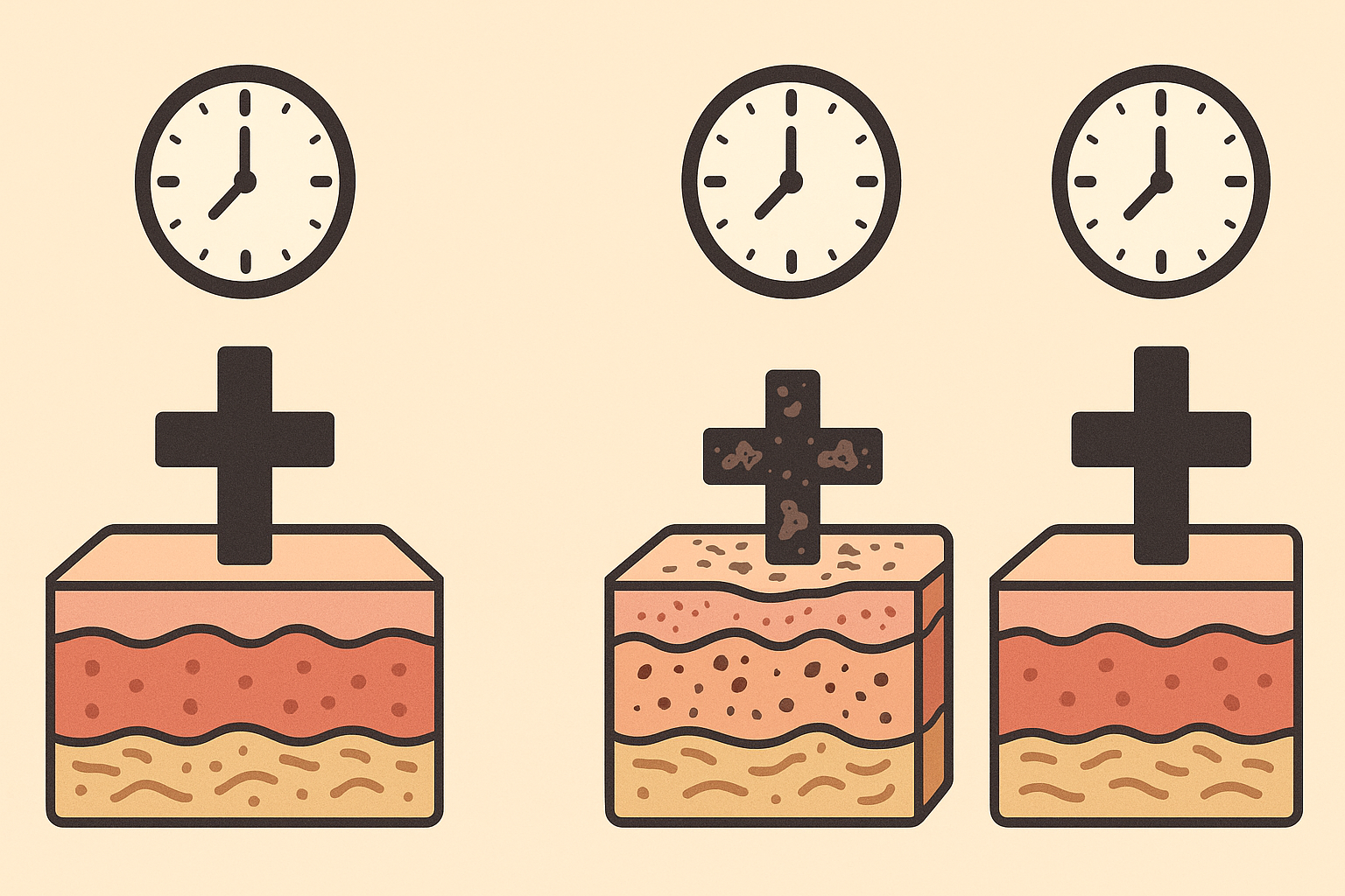 Tattoo healing timeline with Aquaphor application schedule