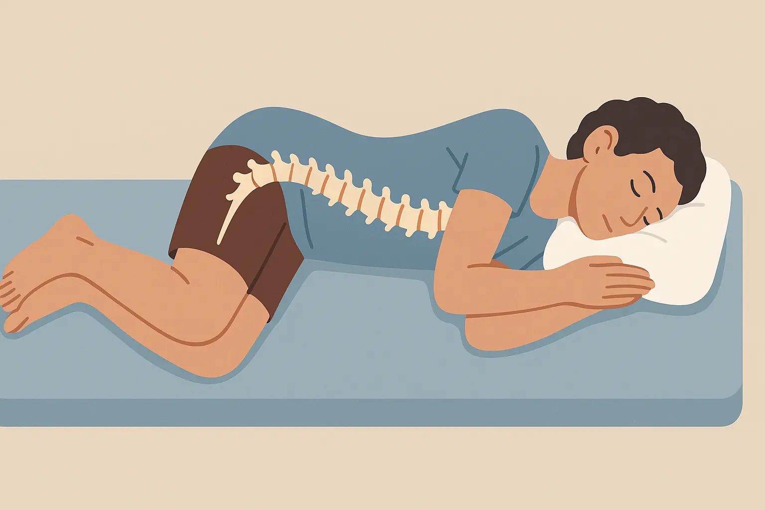 Optimal sleep environment setup for neck pain recovery