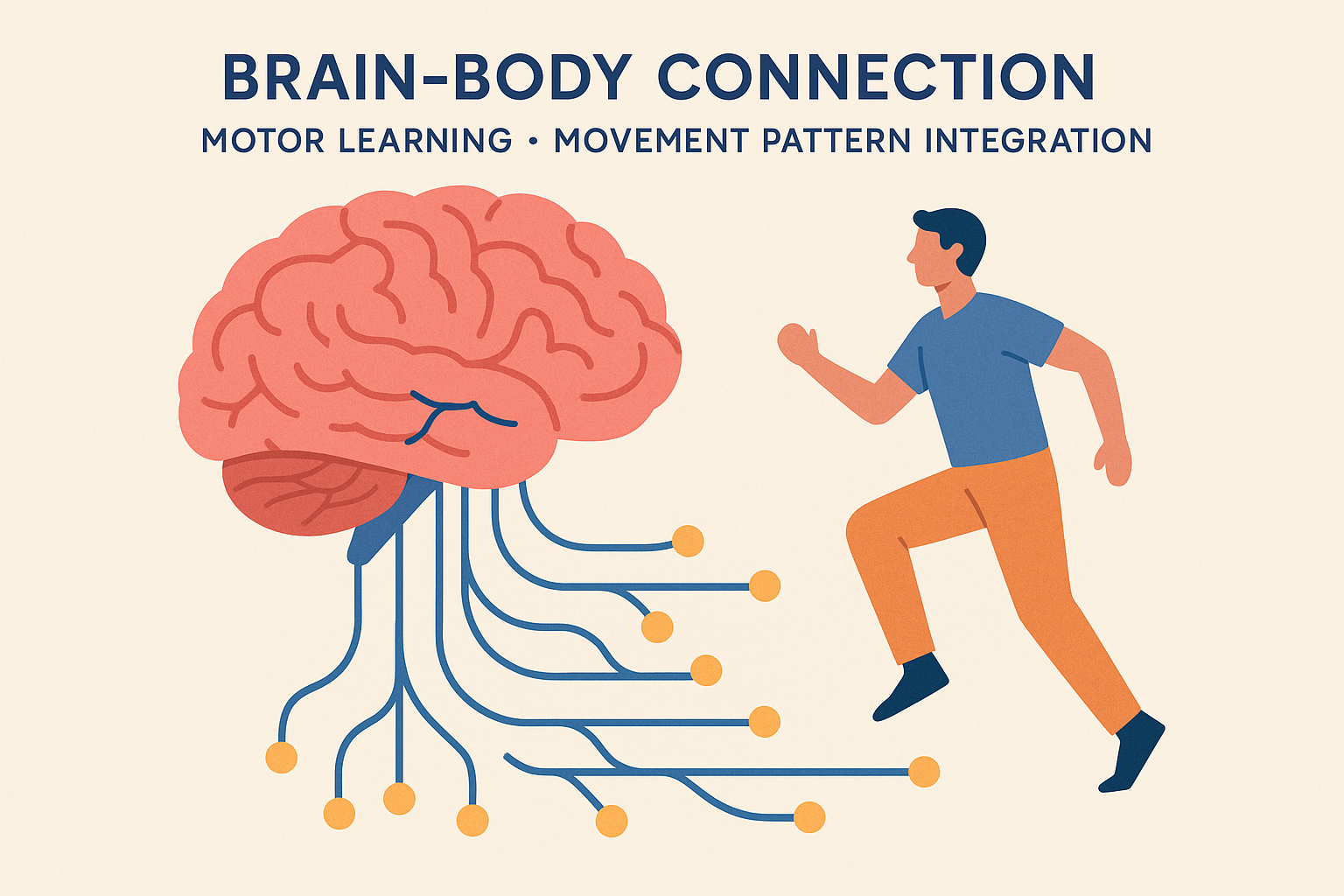 Brain and nervous system connections to muscle flexibility