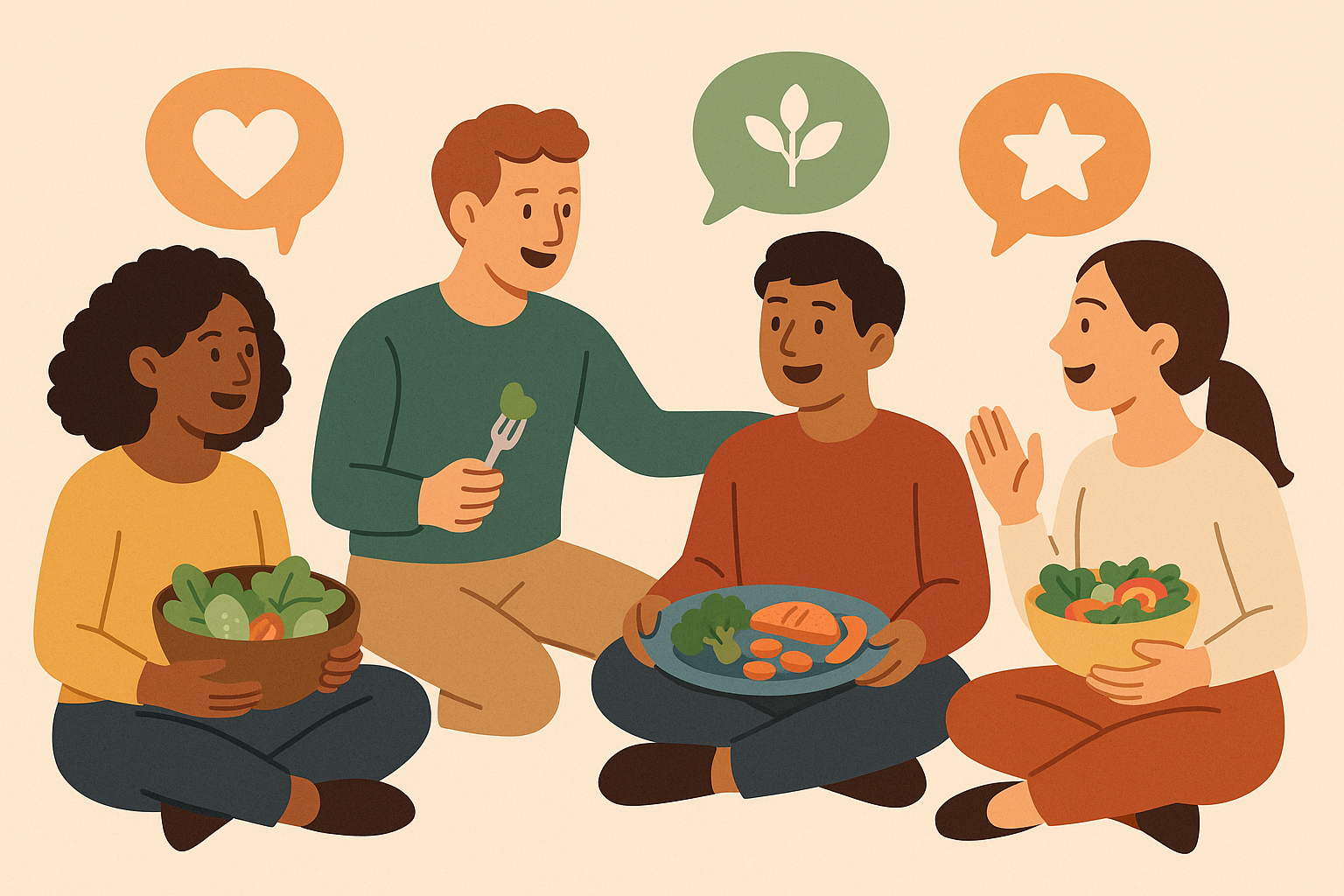 Community support for healthy eating