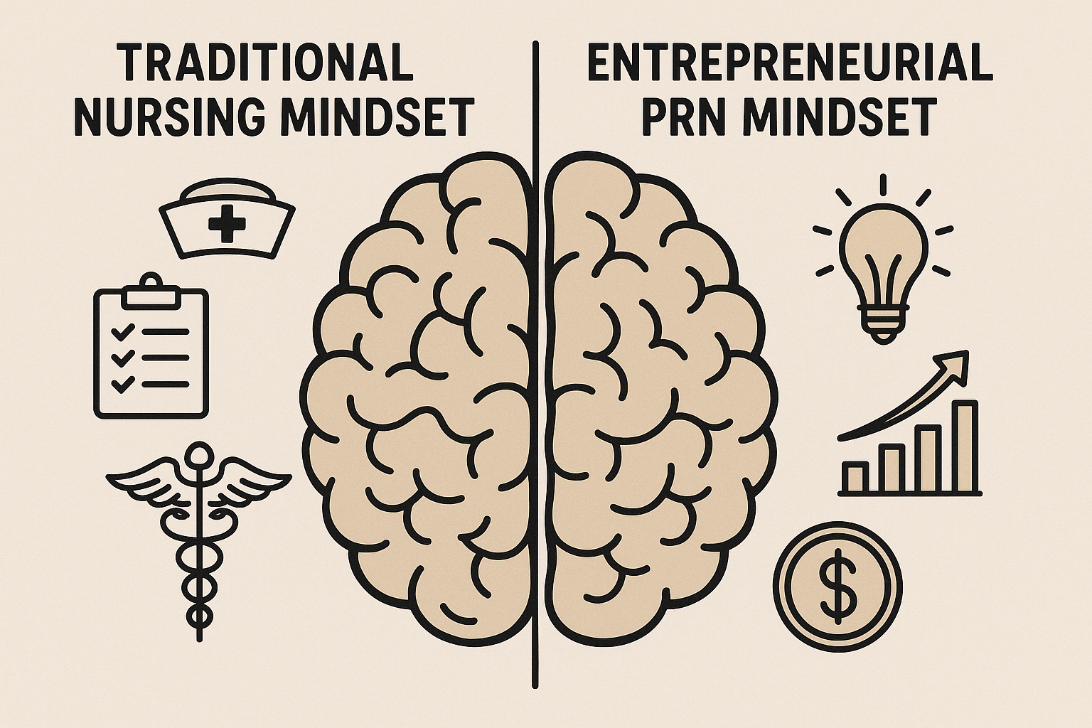 PRN nurse mental framework visualization