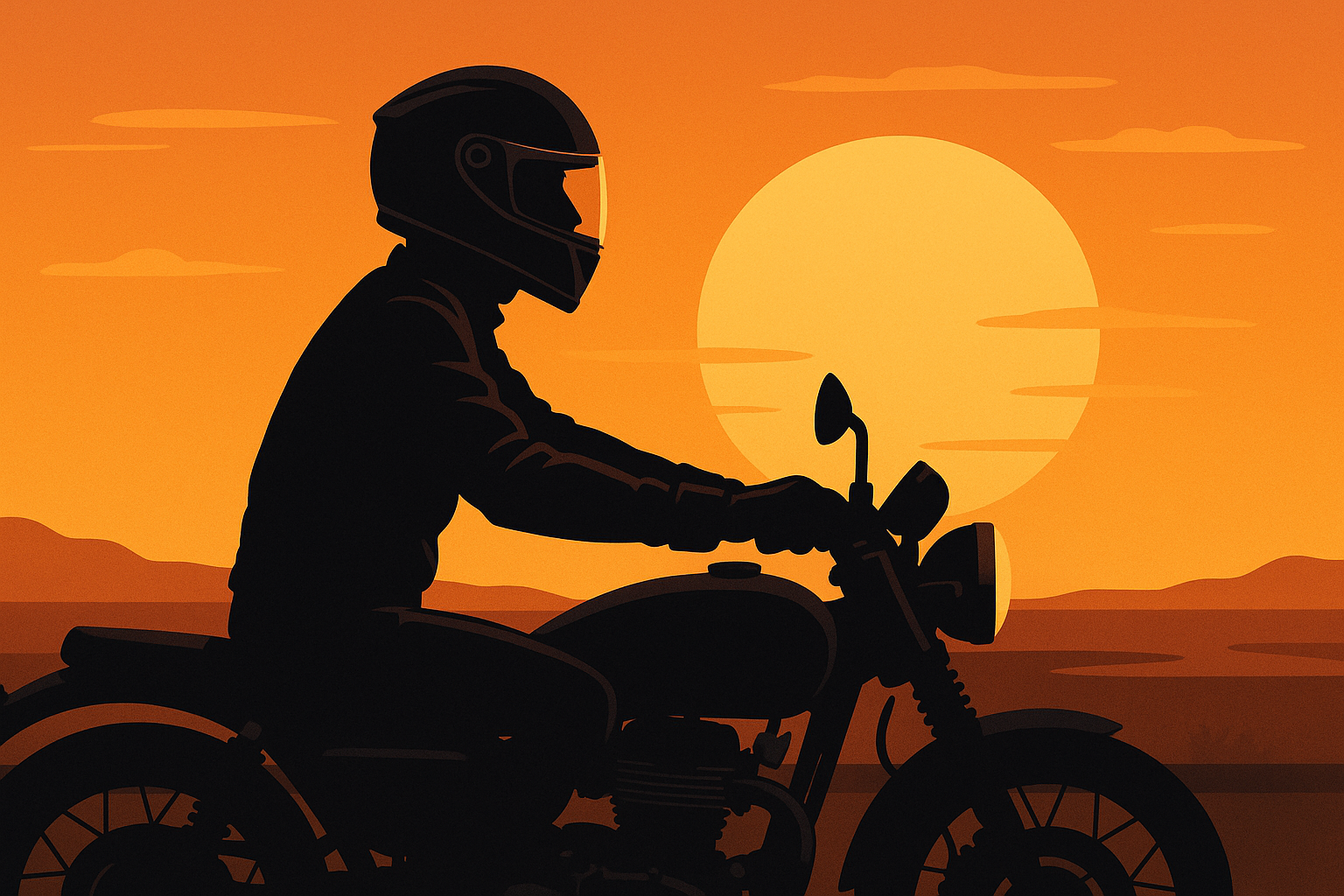 Complete motorcycle helmet safety system integration
