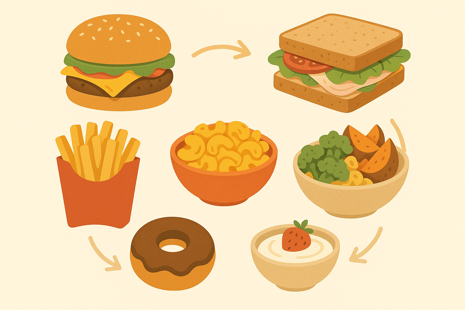Healthy comfort food alternatives