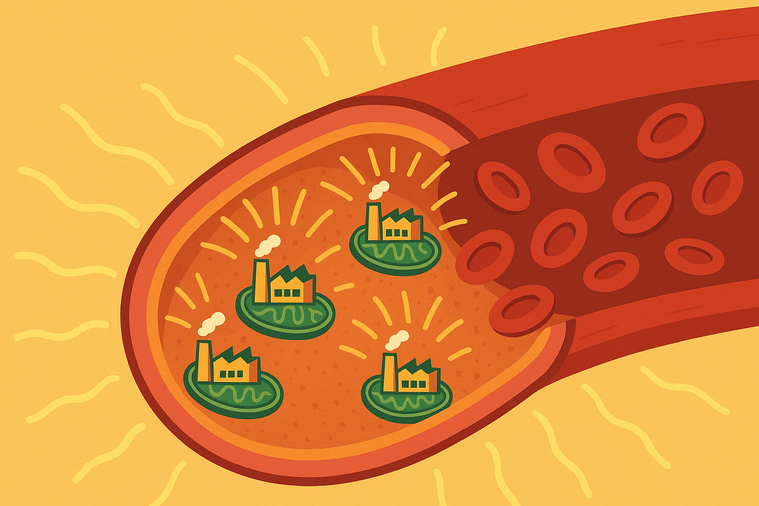 Blood vessel energy systems