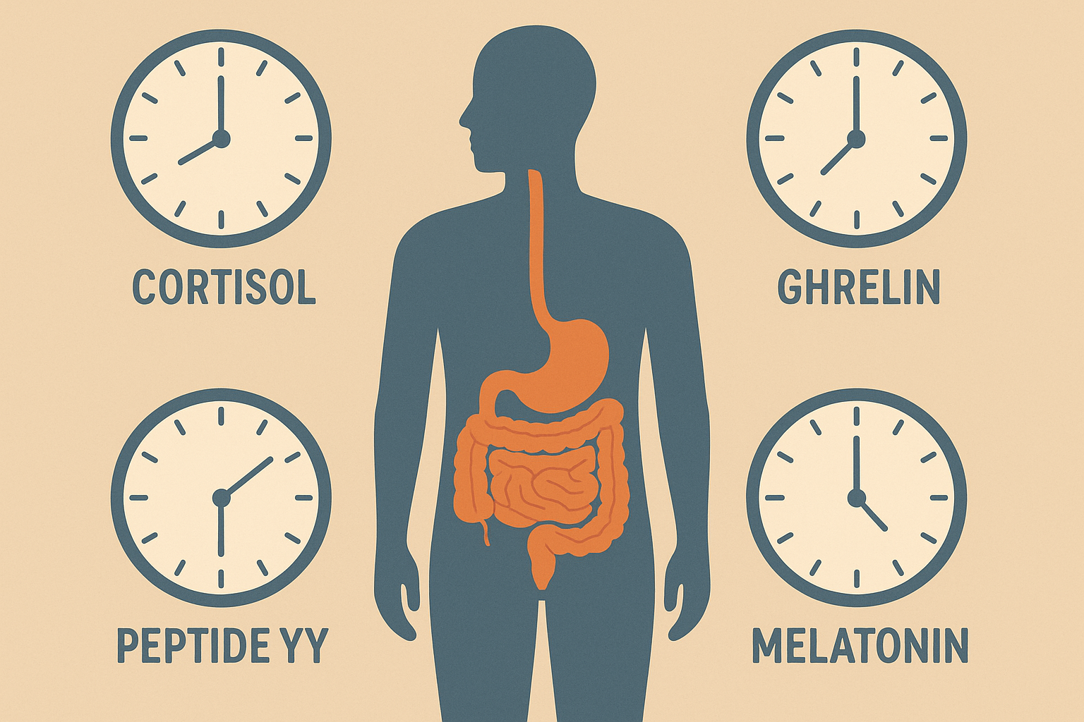 Body clock healing patterns for ulcerative colitis