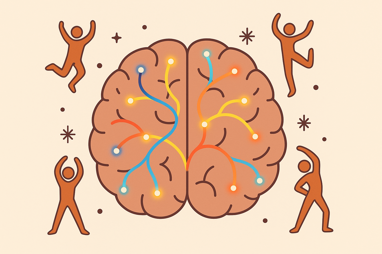 Brain chemistry and movement addiction