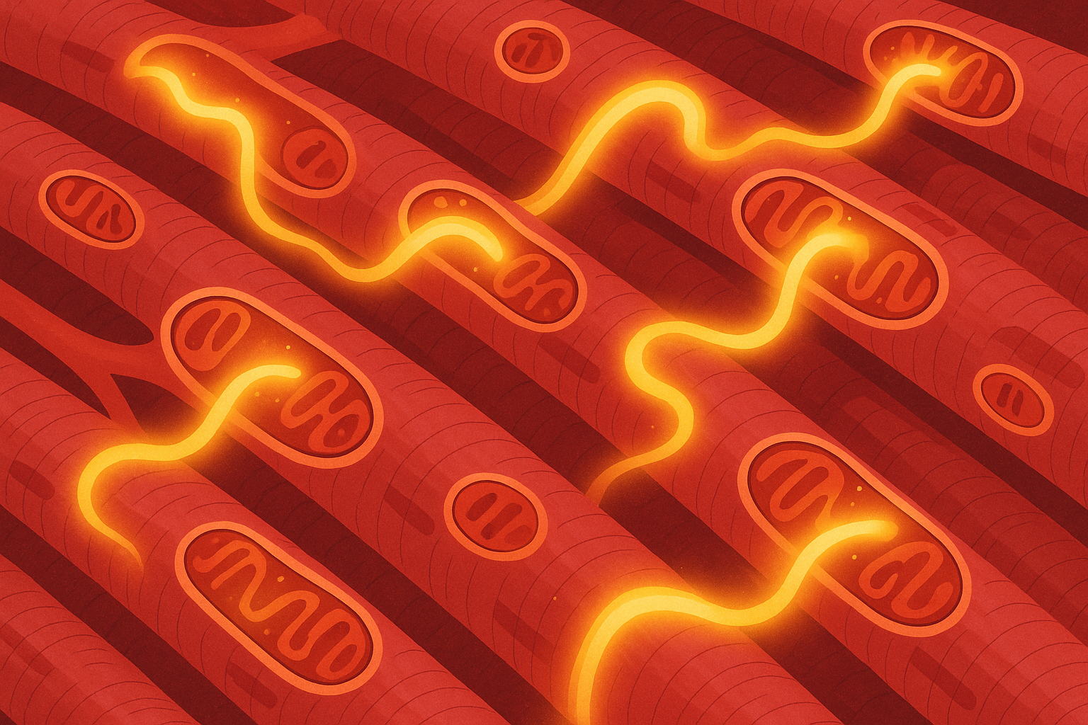 Cellular energy and heart electrical system connection