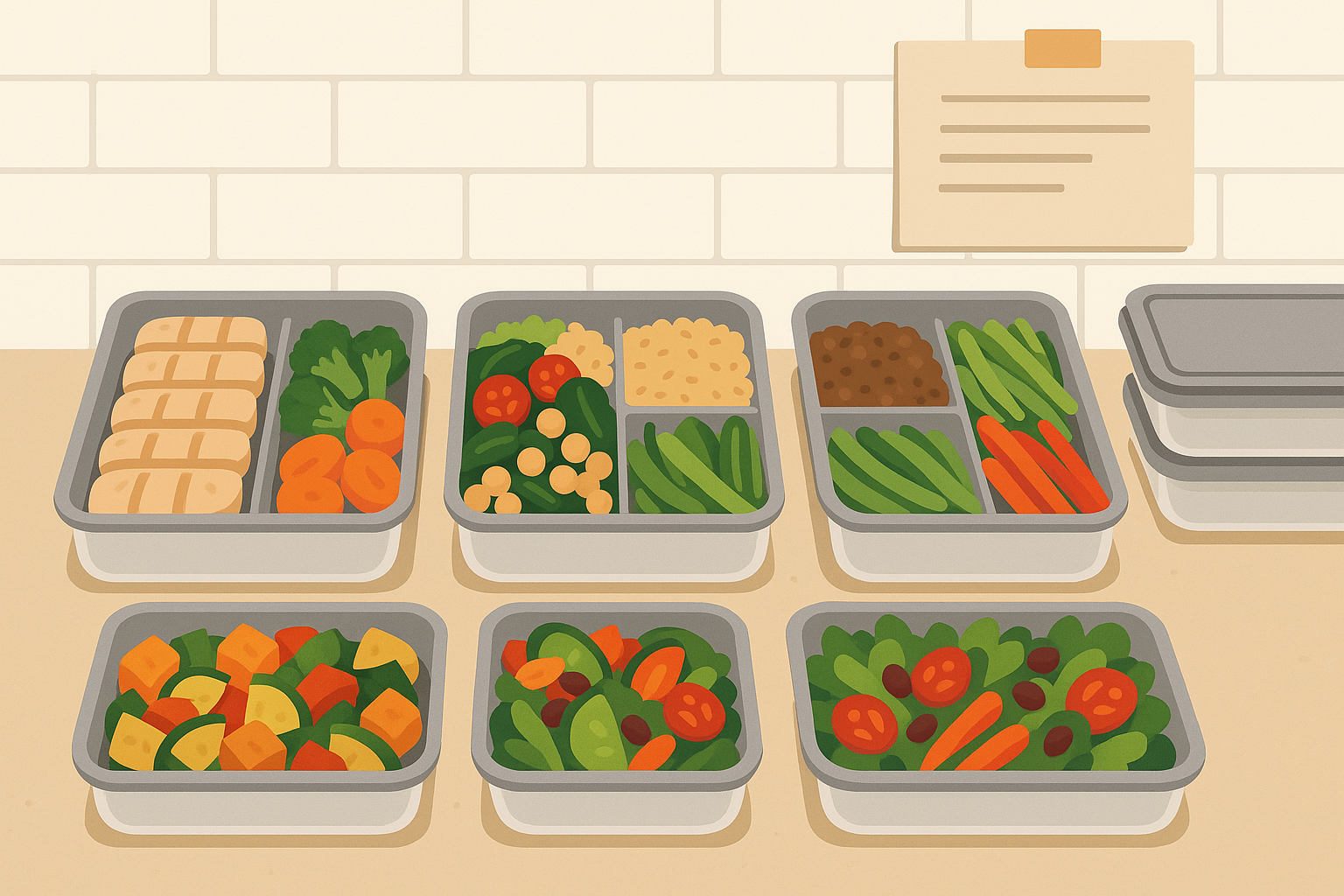 Meal prep ritual and planning system