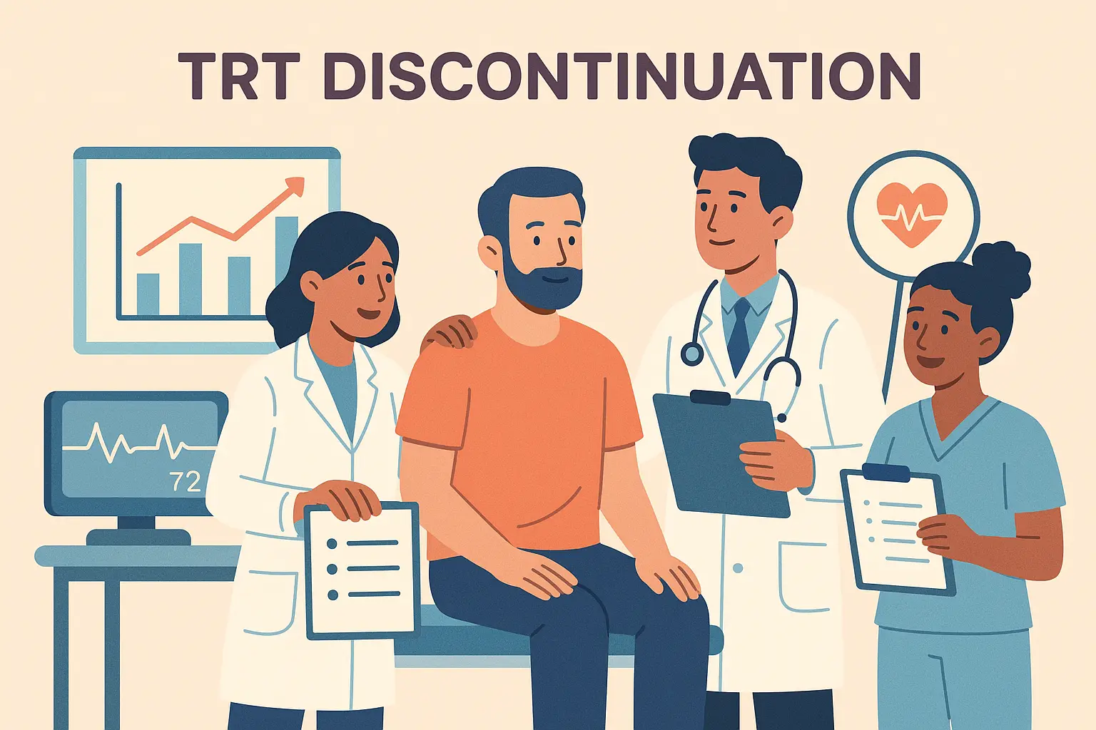 Enov.one TRT discontinuation support