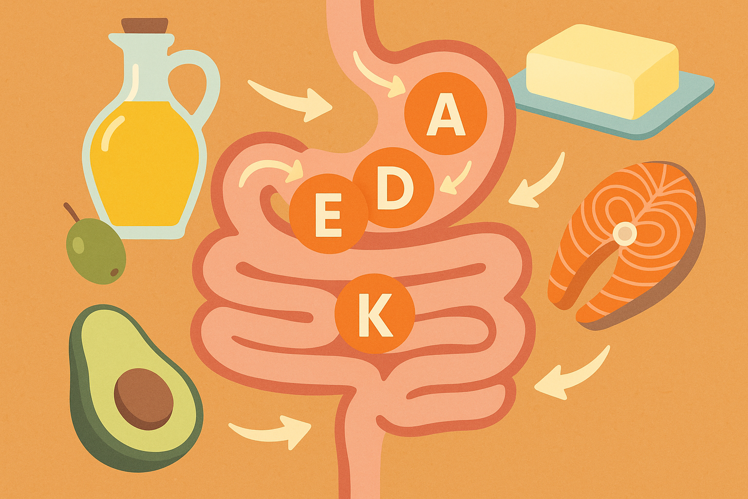 Fat-soluble vitamin absorption