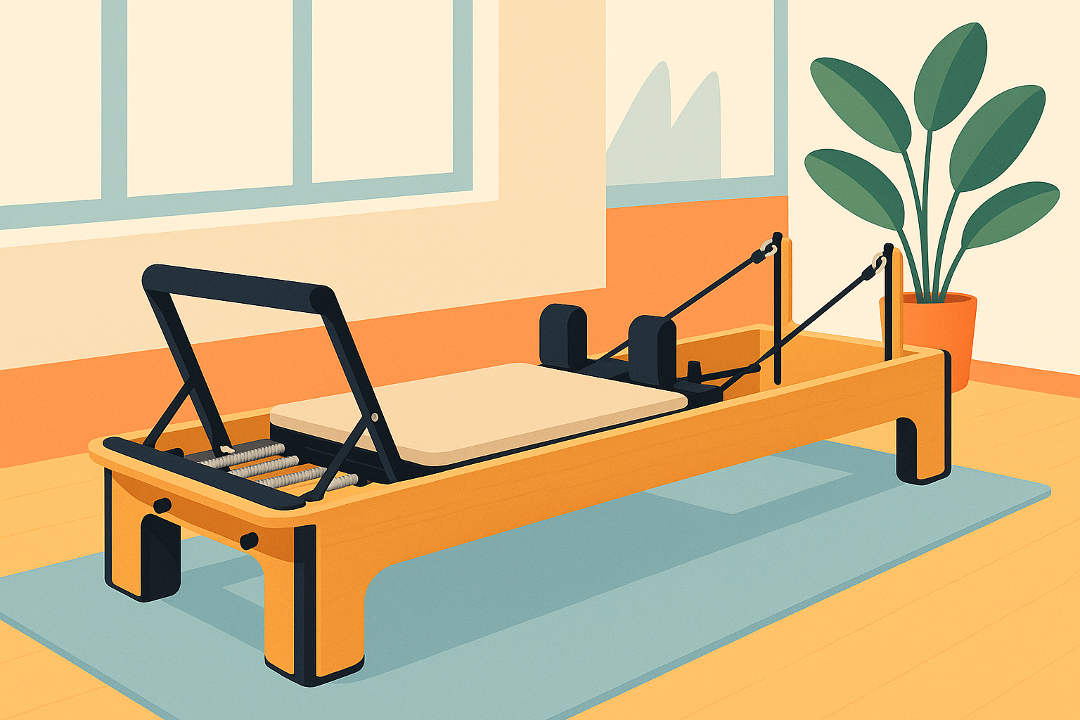 Reformer Pilates equipment resistance