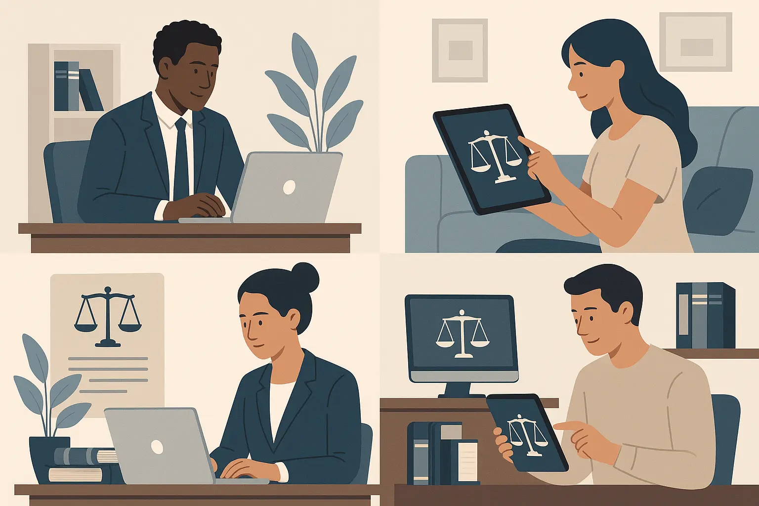 Online legal education technology platforms