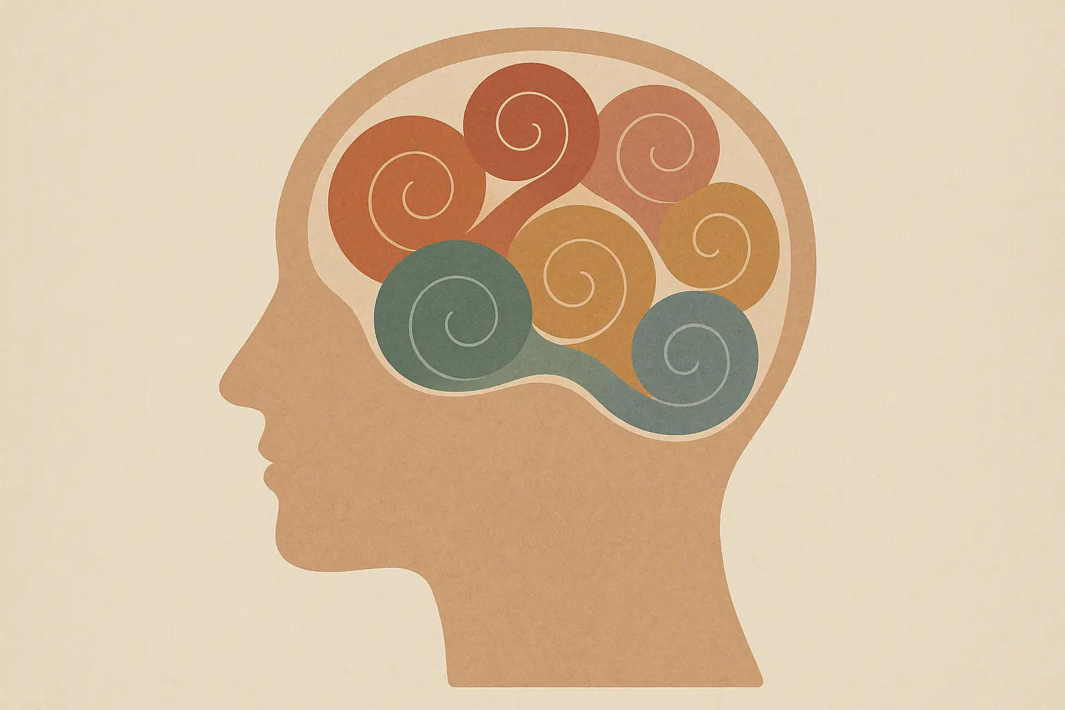 Psychological themes in literature illustration