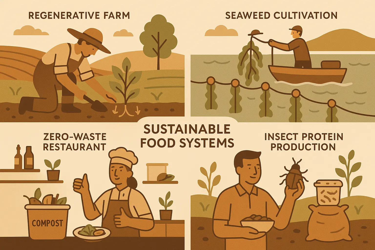 Sustainability and environmental food innovations