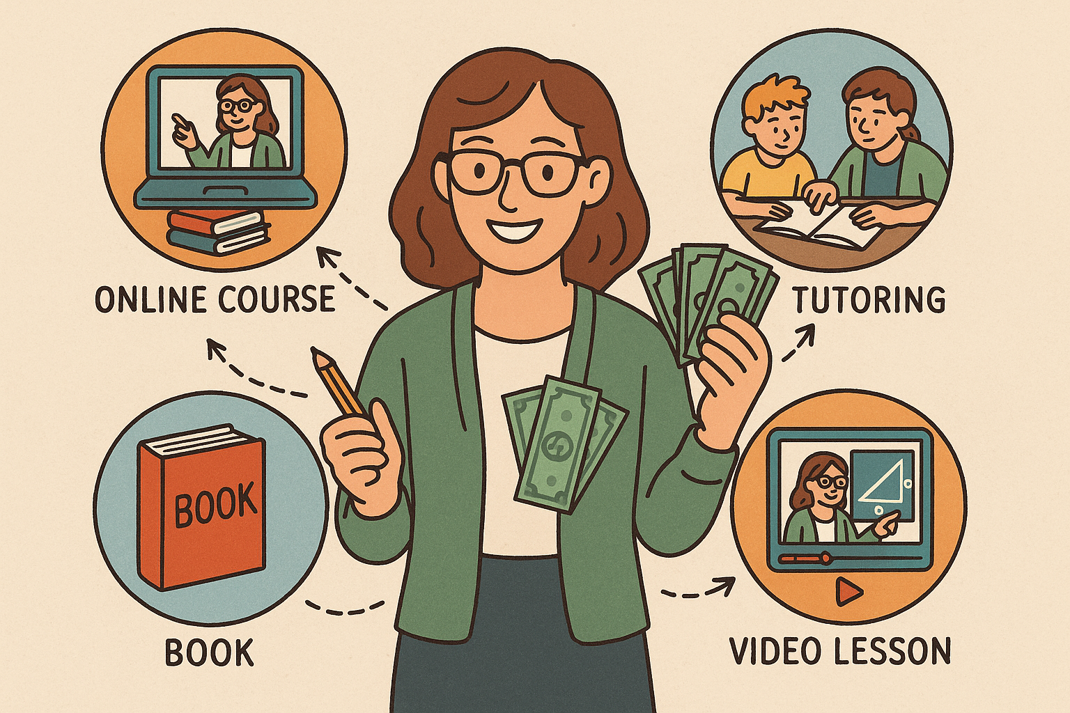 Teacher side income opportunities