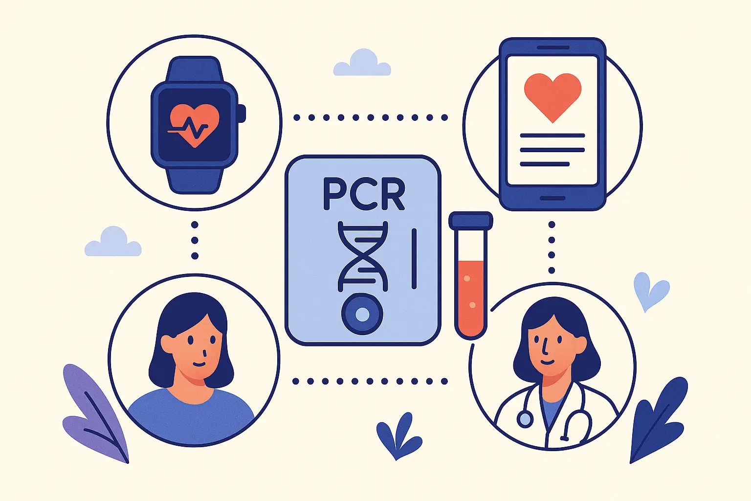 Integrated health monitoring system dashboard