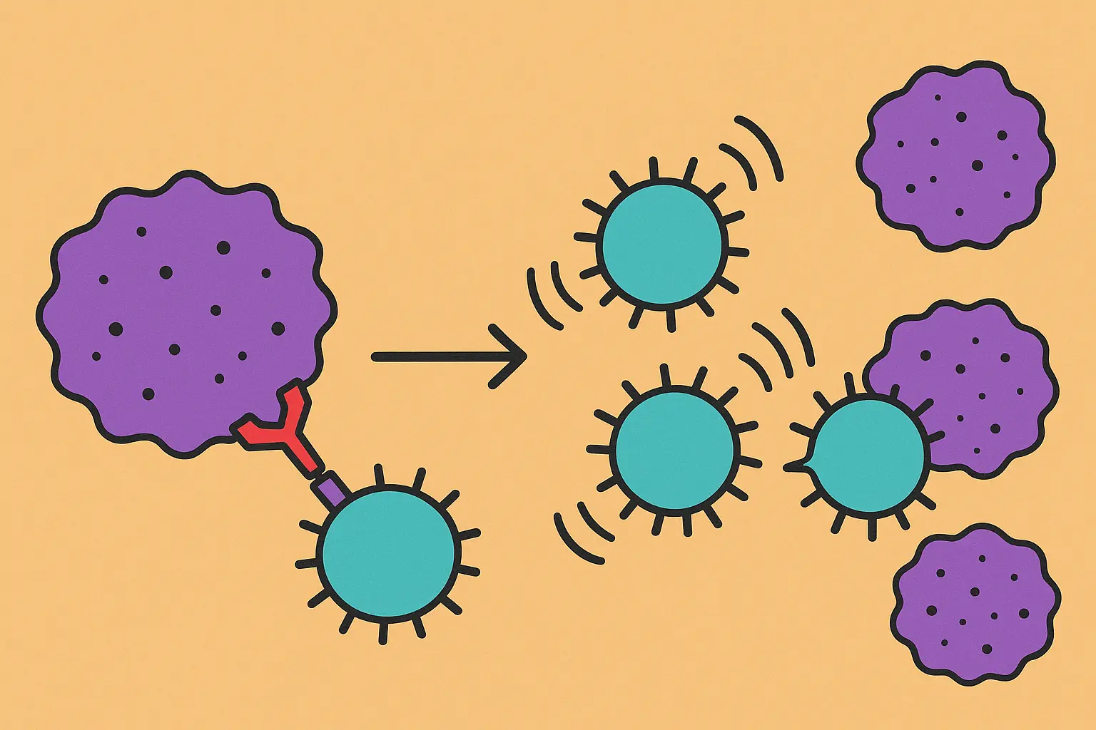 Immune checkpoint inhibitor mechanism