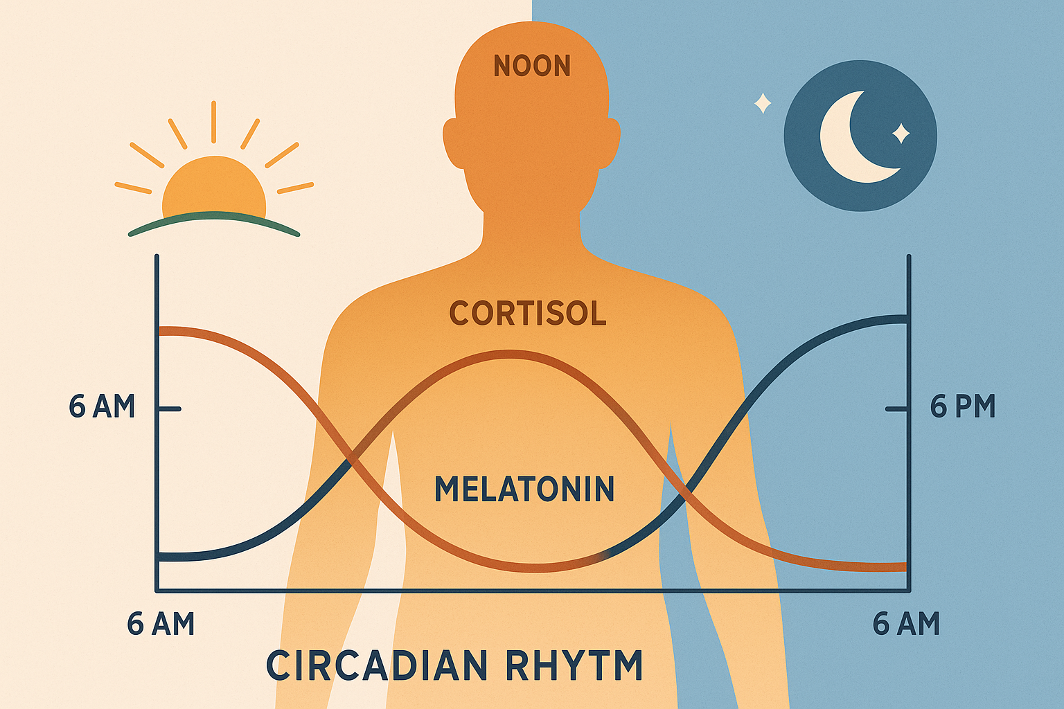 Circadian rhythm muscle building timing