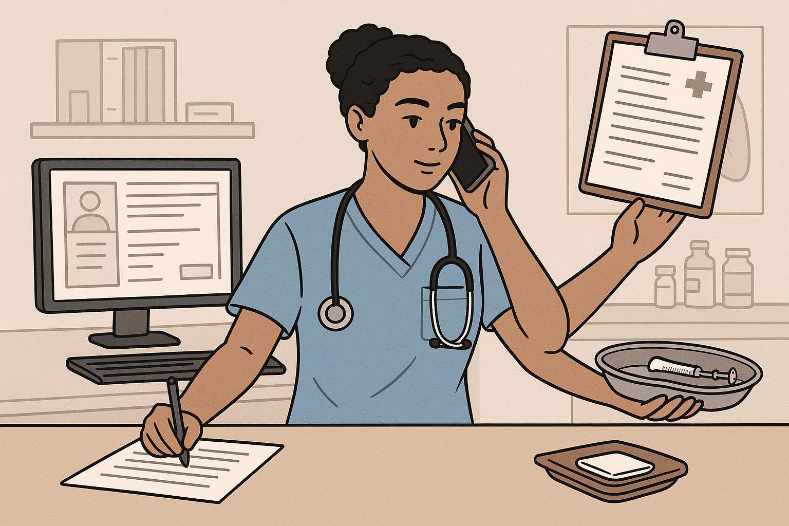 Medical assistant daily responsibilities breakdown