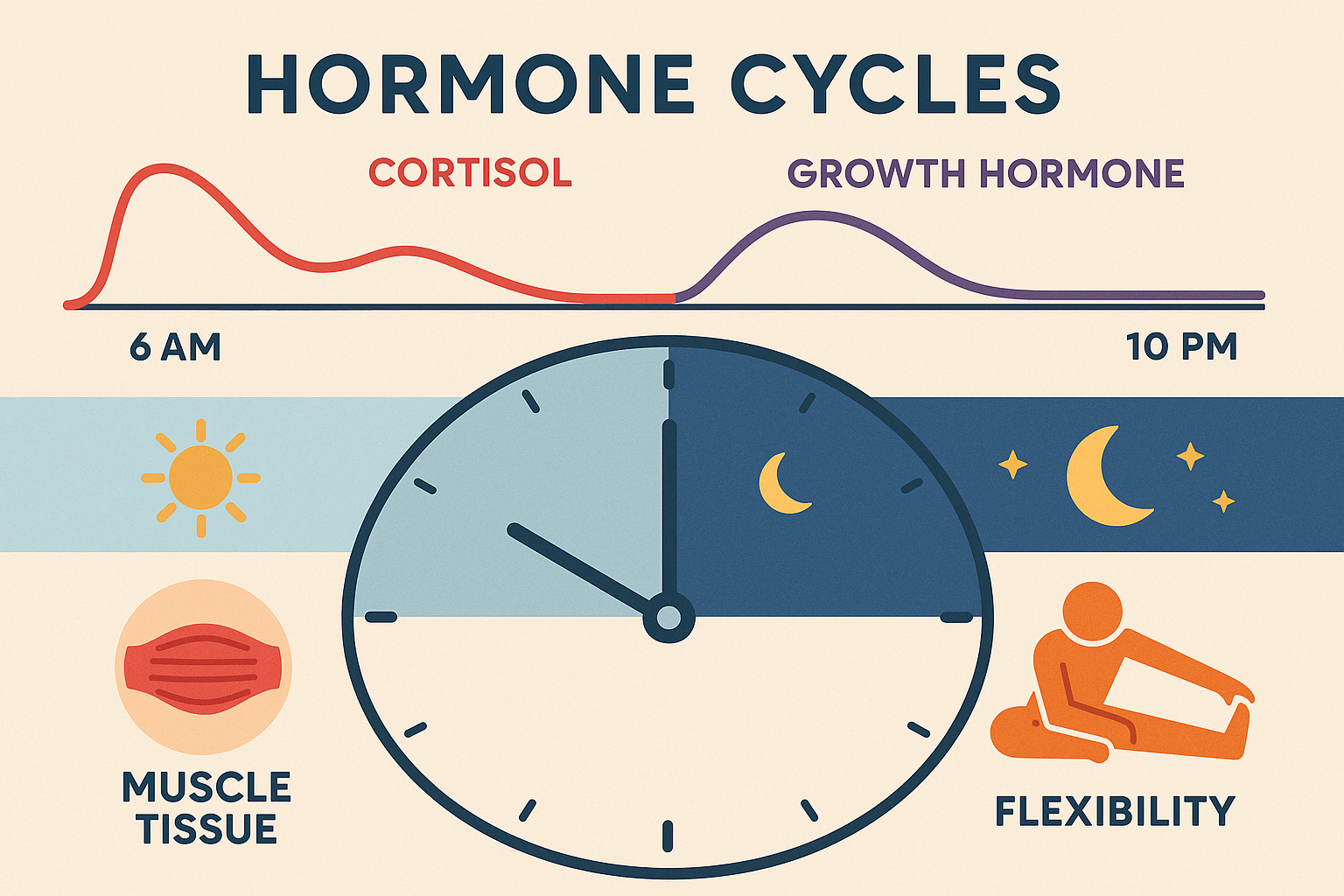 Hormonal cycles affecting flexibility and mobility training