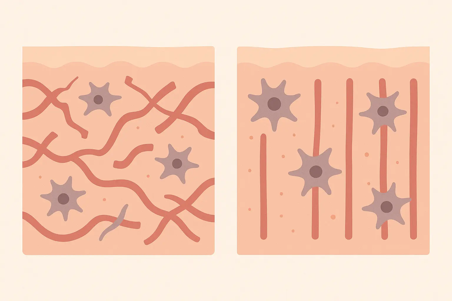 Collagen changes in ozempic face