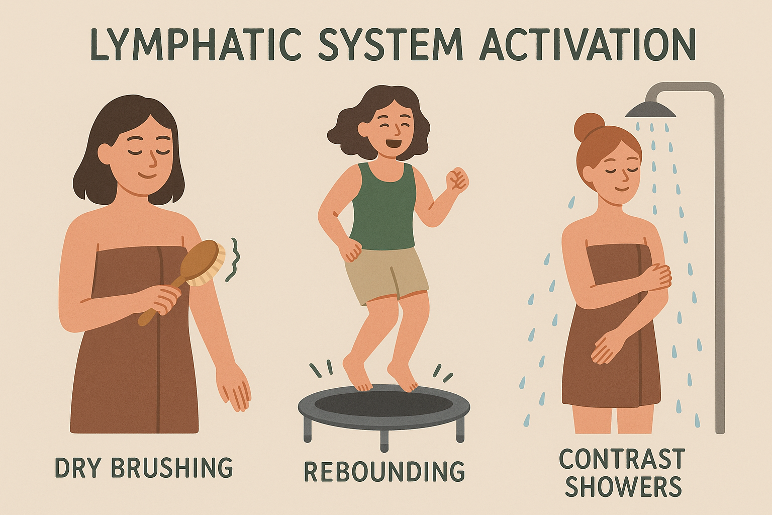 Lymphatic system activation