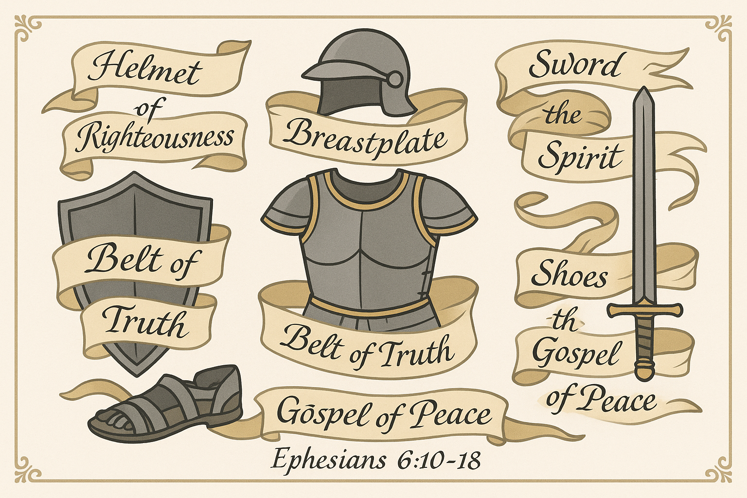 Scripture-integrated armor tattoo designs