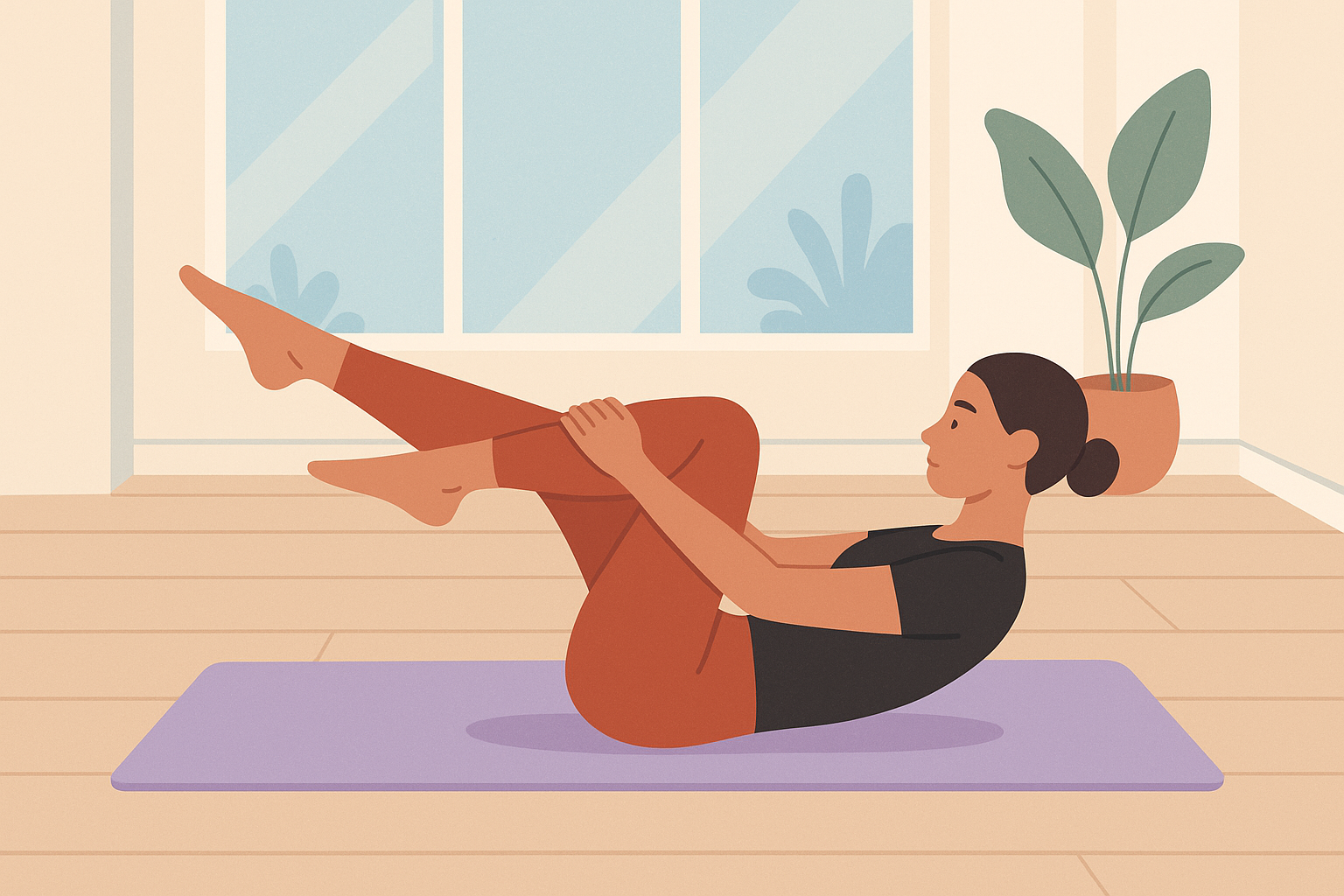 Pilates calorie burn workout