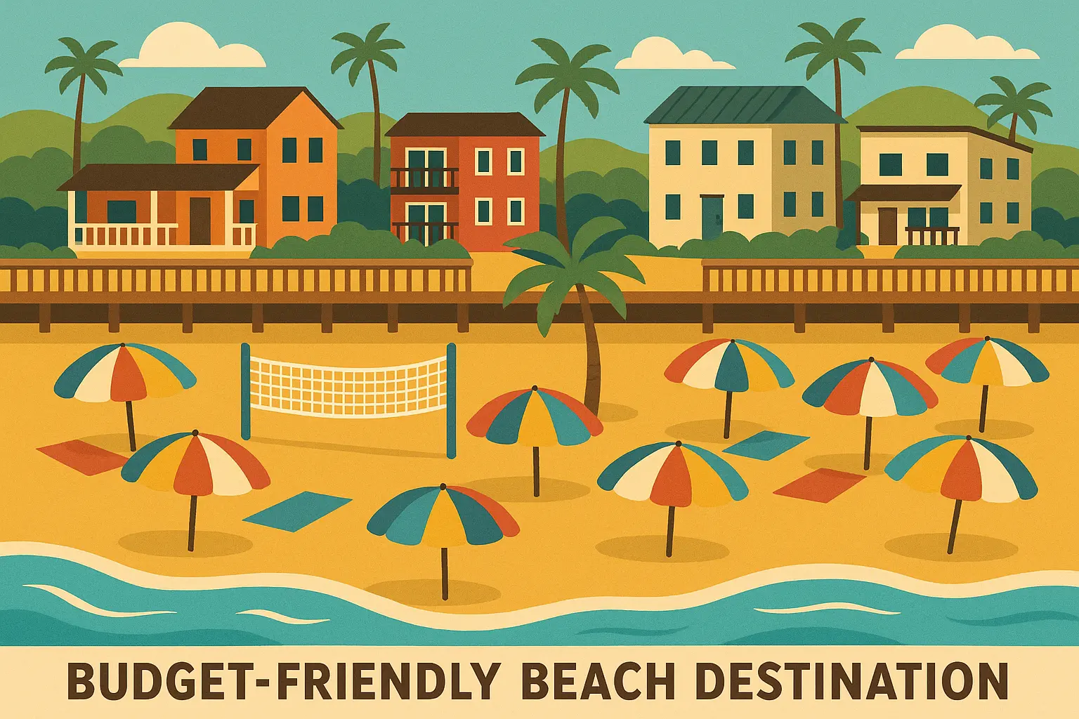 Comparison chart of tropical destinations