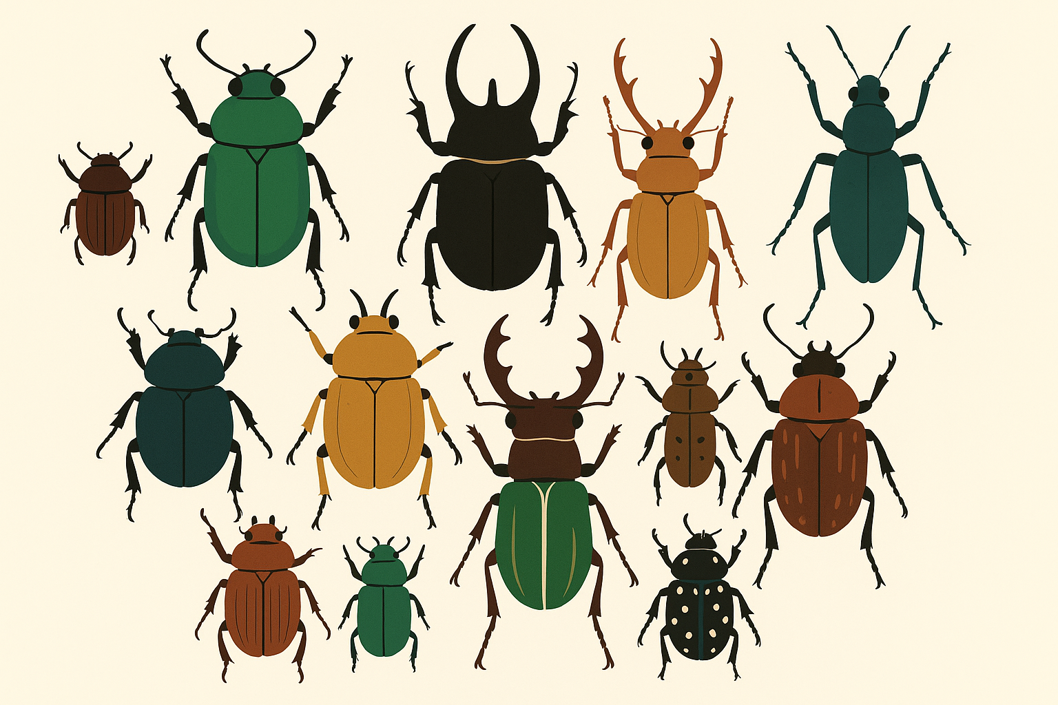 Stunning beetle tattoo designs showcase