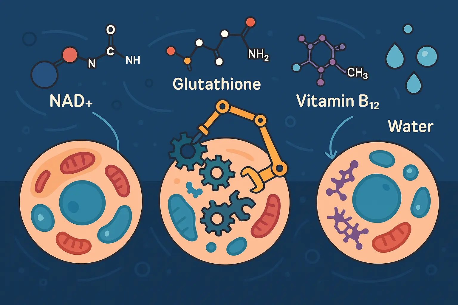 Advanced cellular hydration restoration therapy