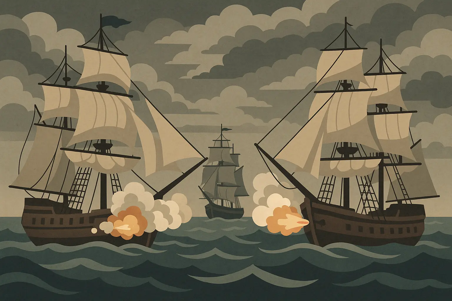 Modern naval vessels and military technology