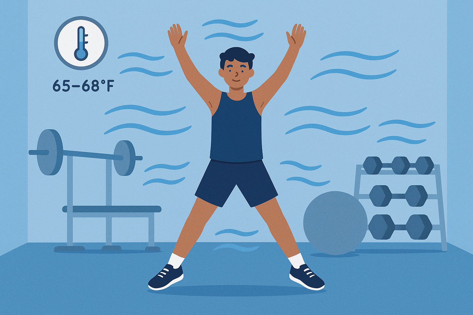 Temperature effects on exercise calorie burn