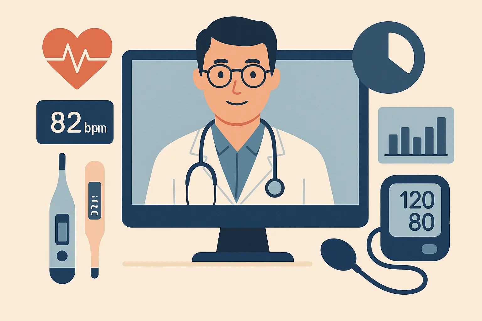 Telemedicine longevity consultation
