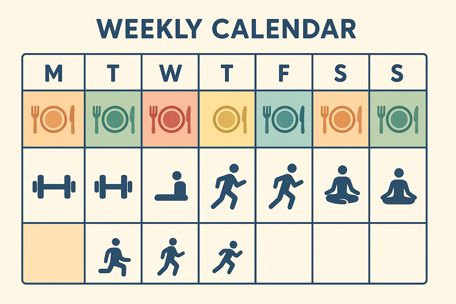 7-day muscle building meal plan schedule