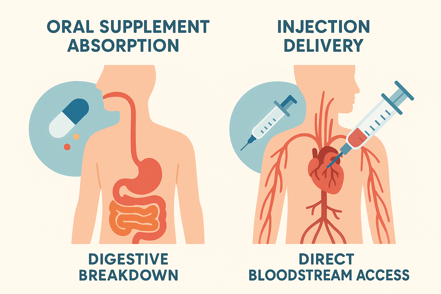 Injectable therapy delivery methods