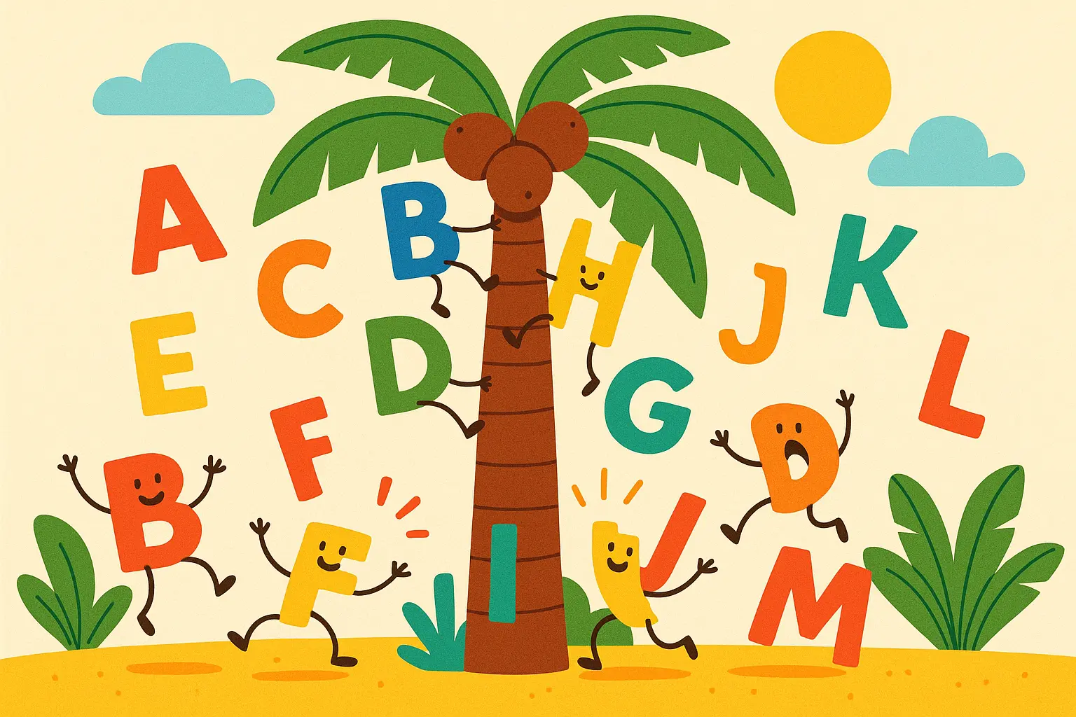 Colorful wordplay and language elements