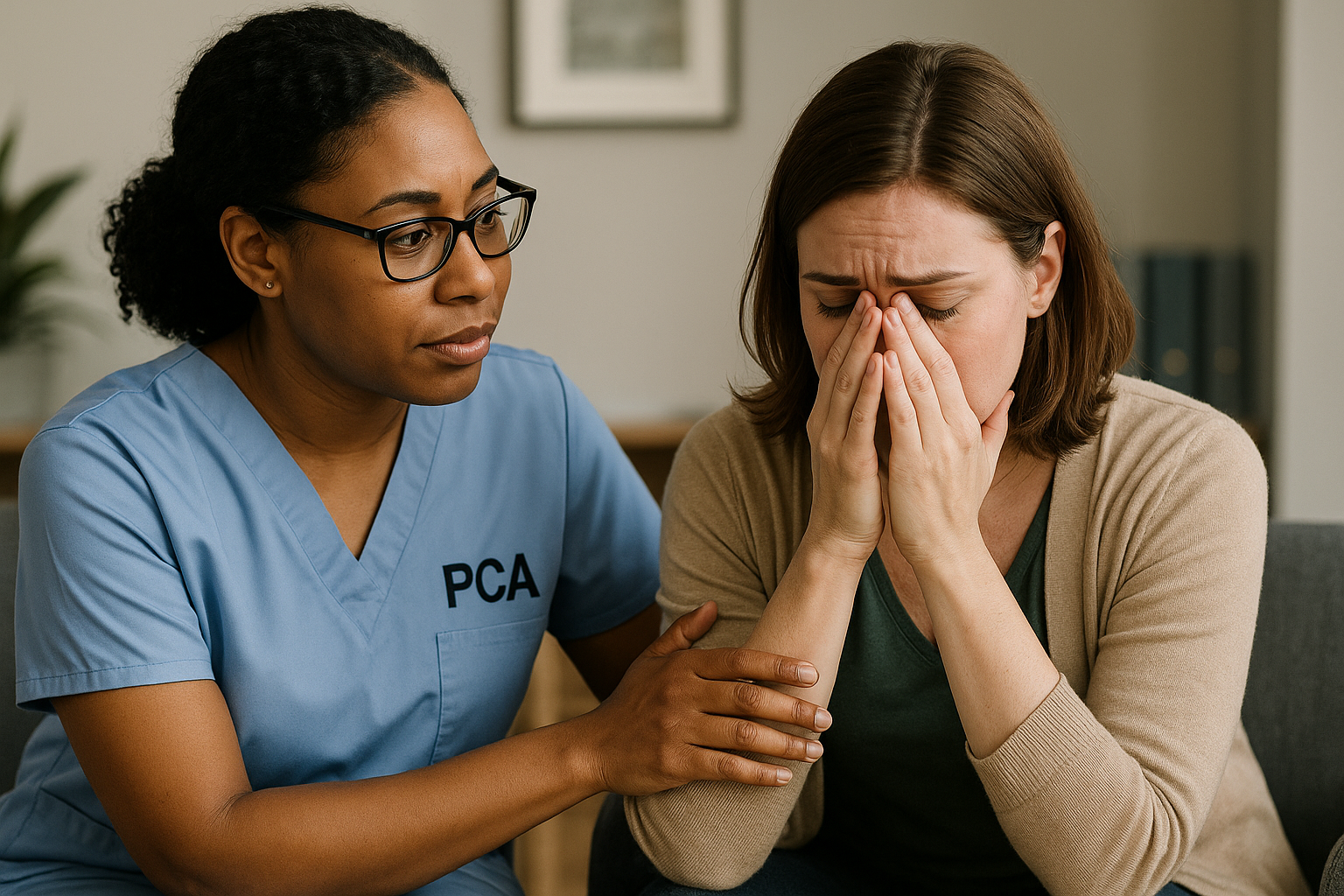 PCA managing emotional boundaries with clients