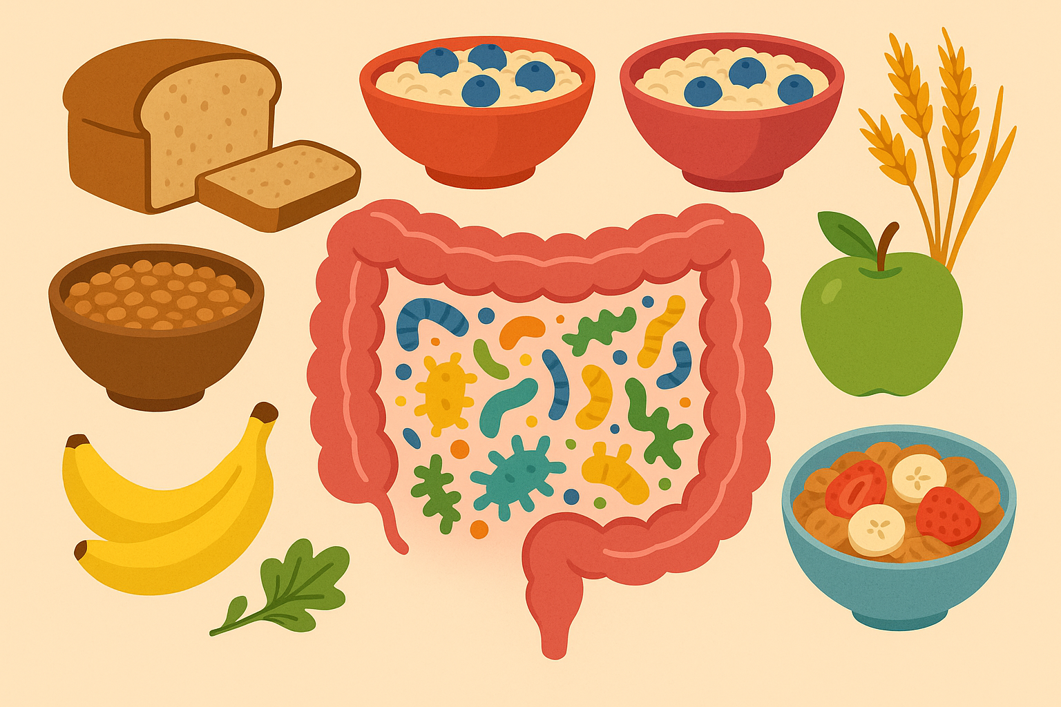 Gut bacteria circadian rhythm and breakfast timing