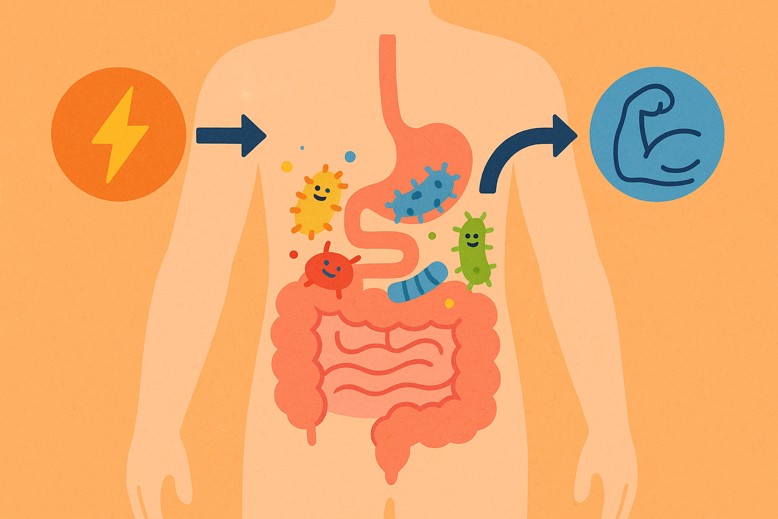 Gut bacteria and athletic performance connection