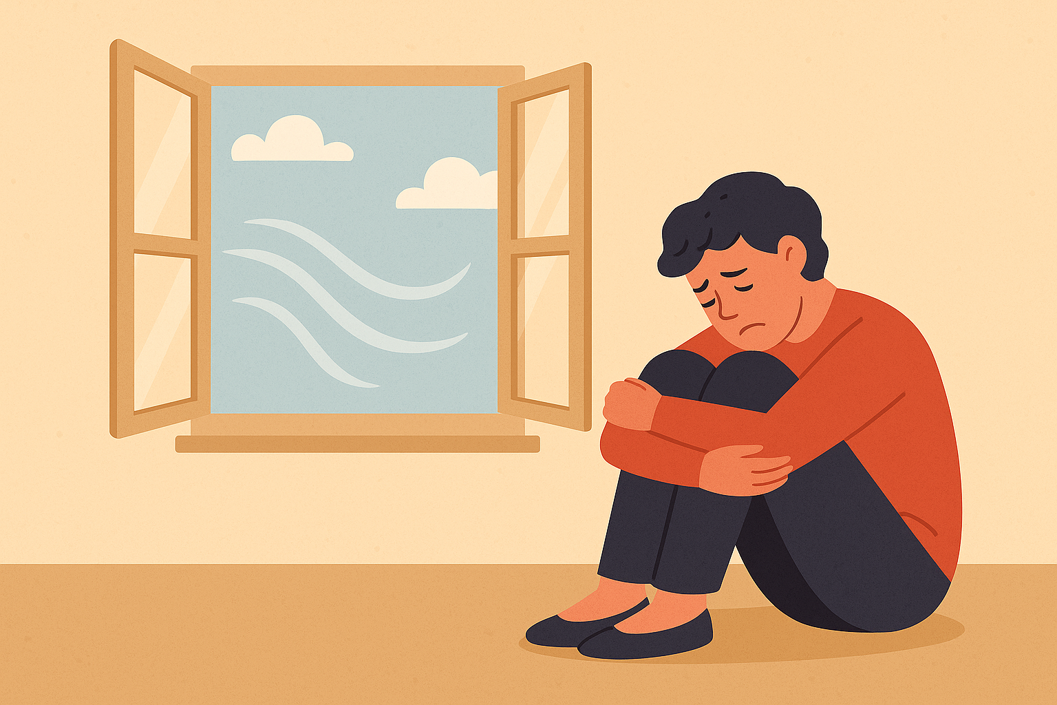 Fresh air improving crying metabolism