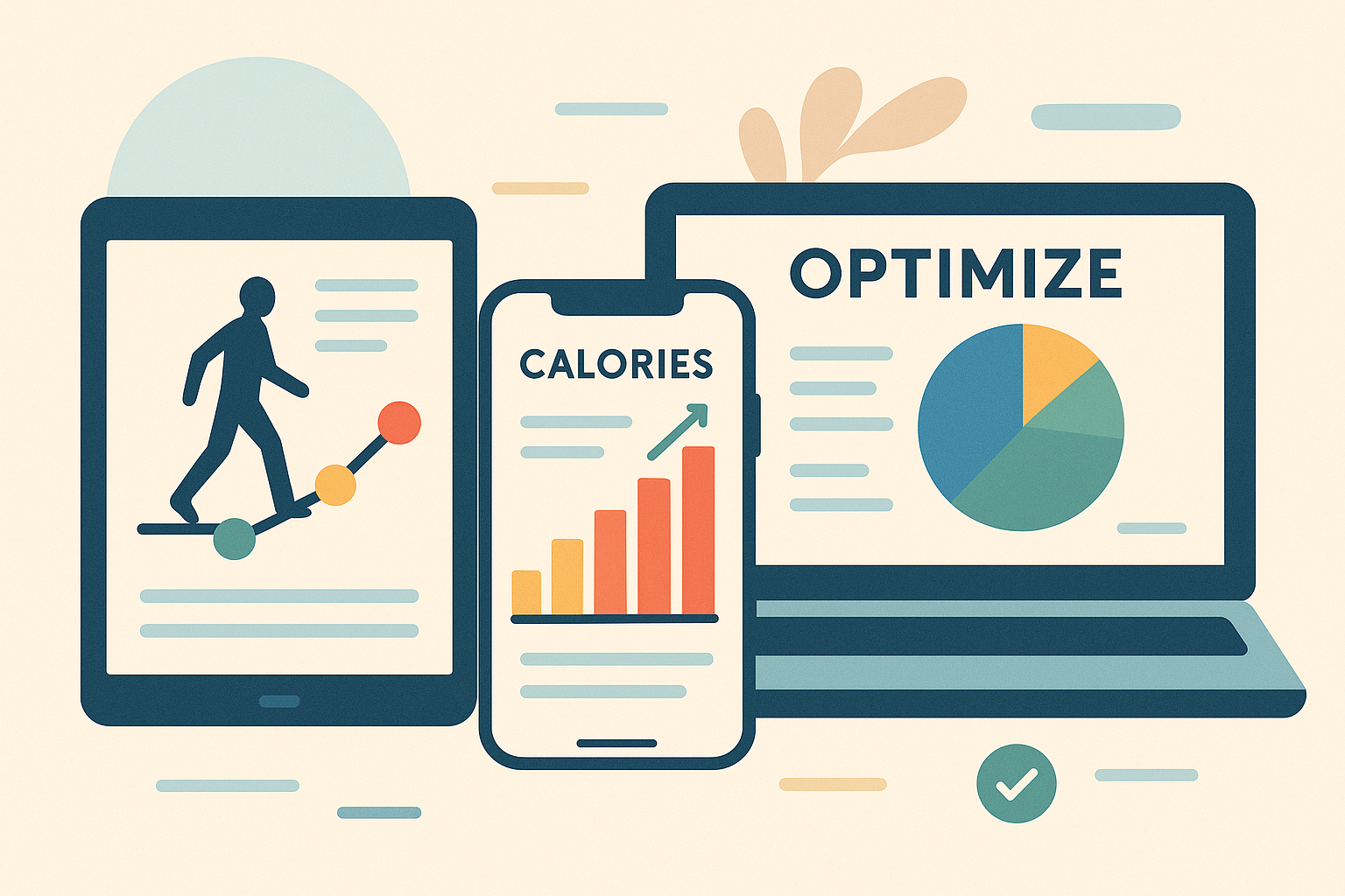 Integrated fitness tracking dashboard
