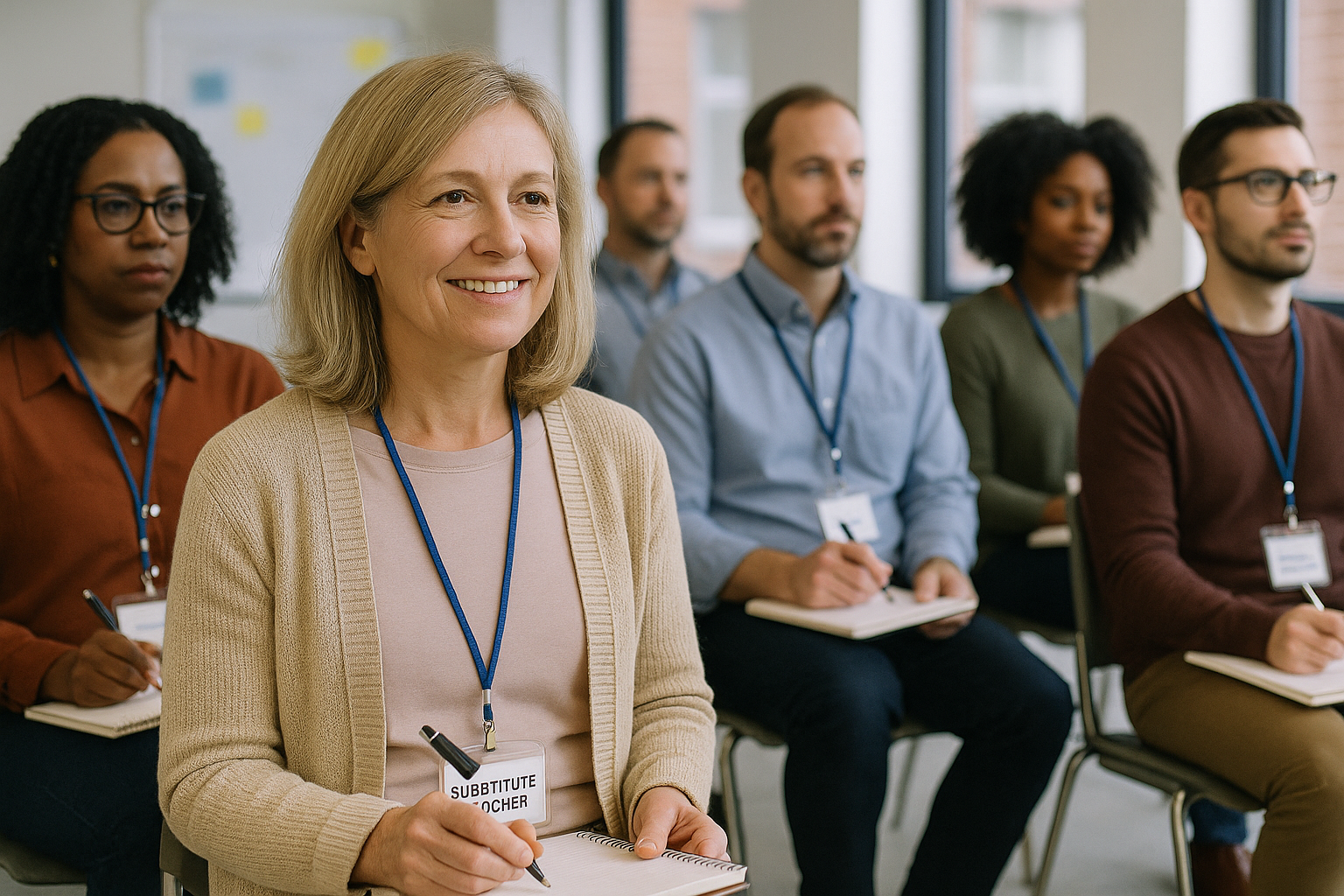 Continuing education for substitute teachers