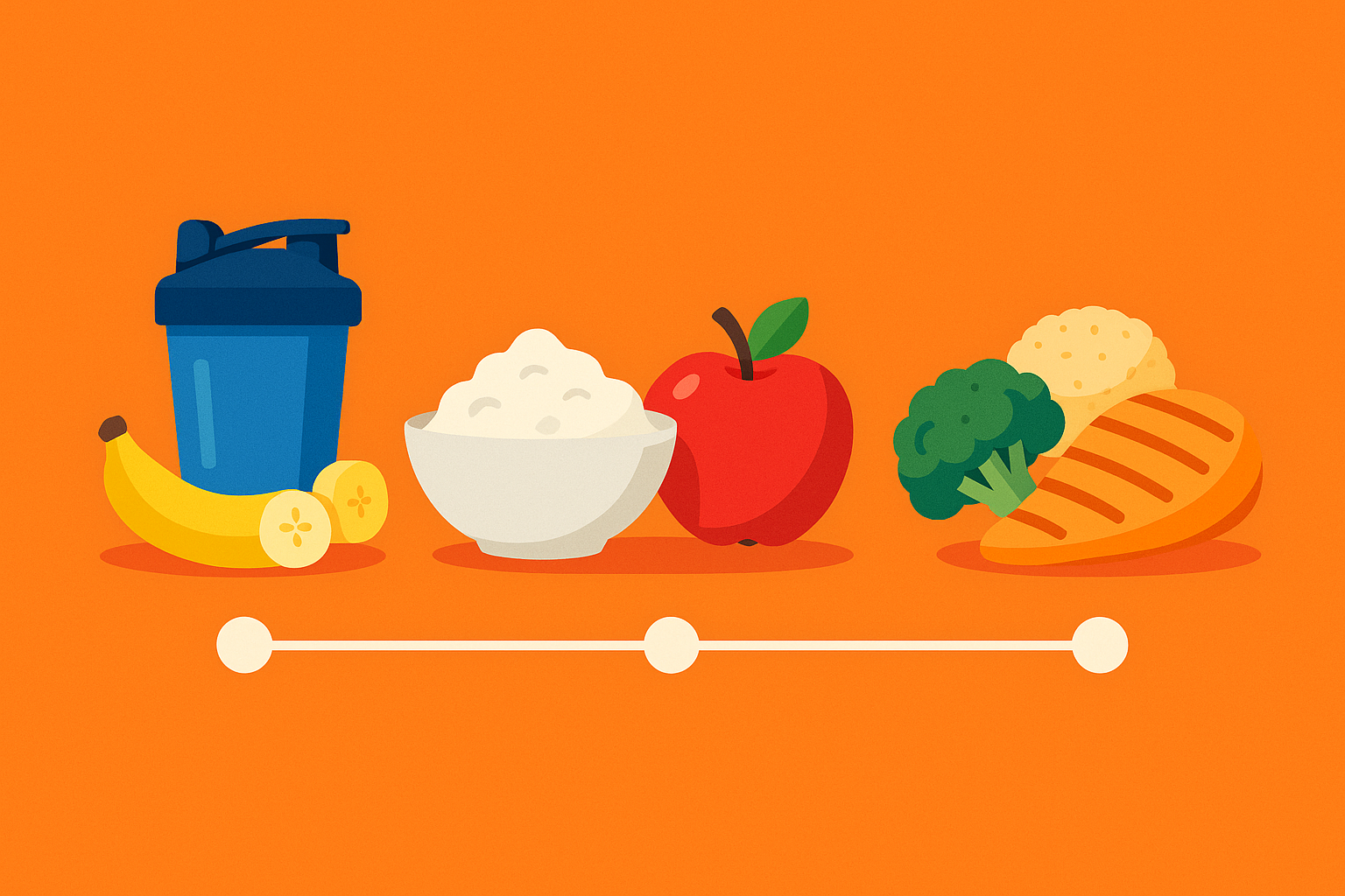Three-phase post-workout nutrition protocol