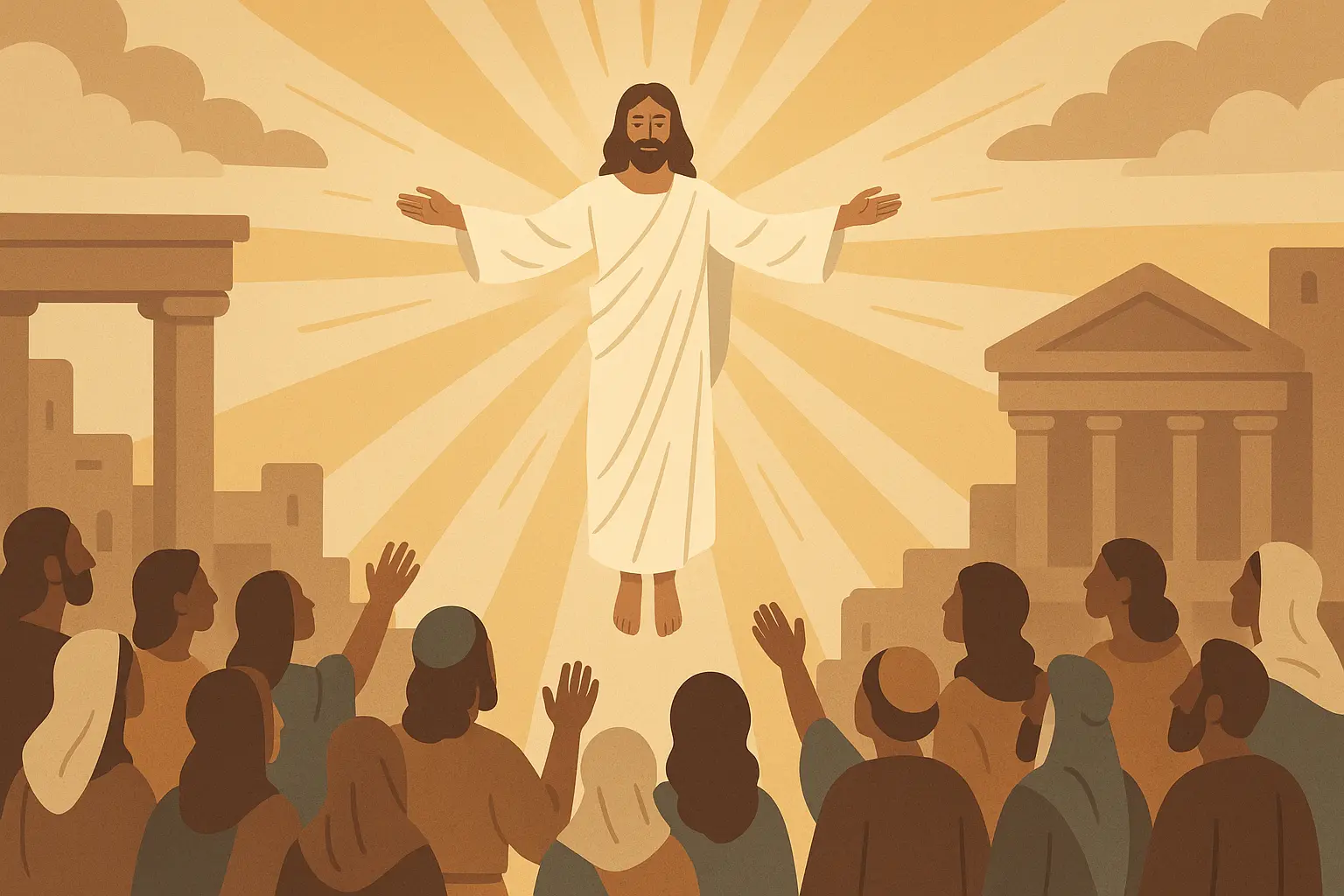 Christ's appearance at the temple