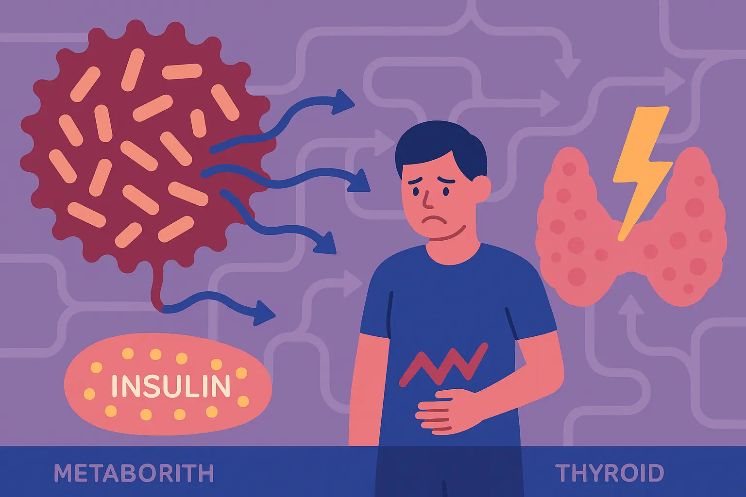 SIBO metabolic and hormonal disruption