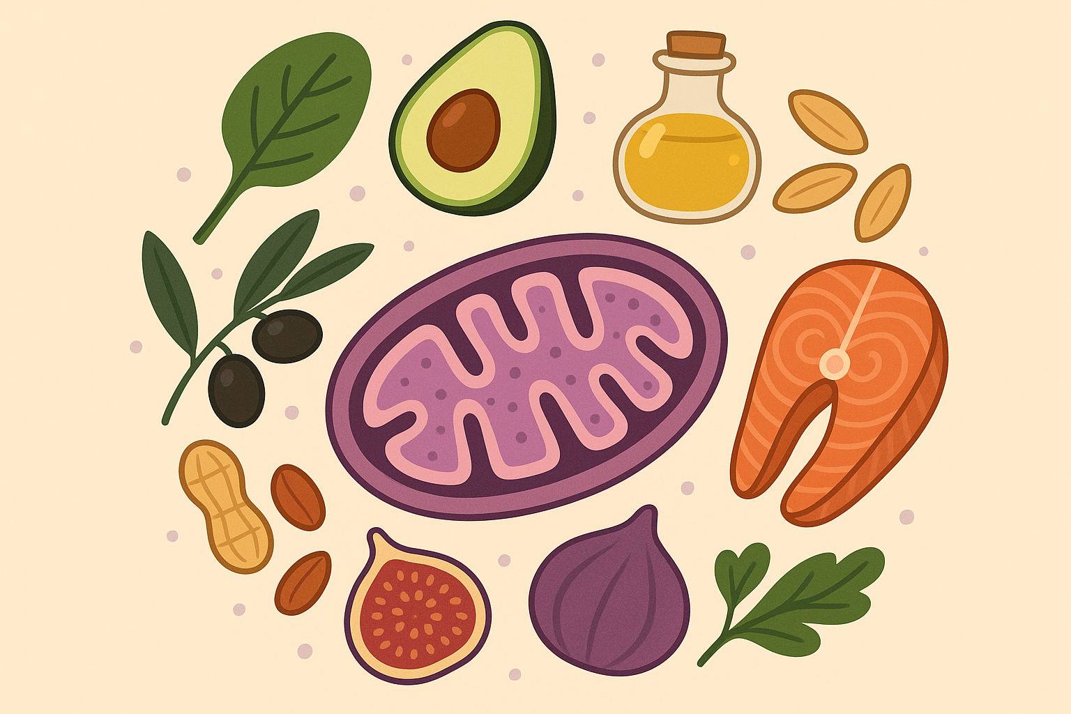 Mitochondrial health through food rotation