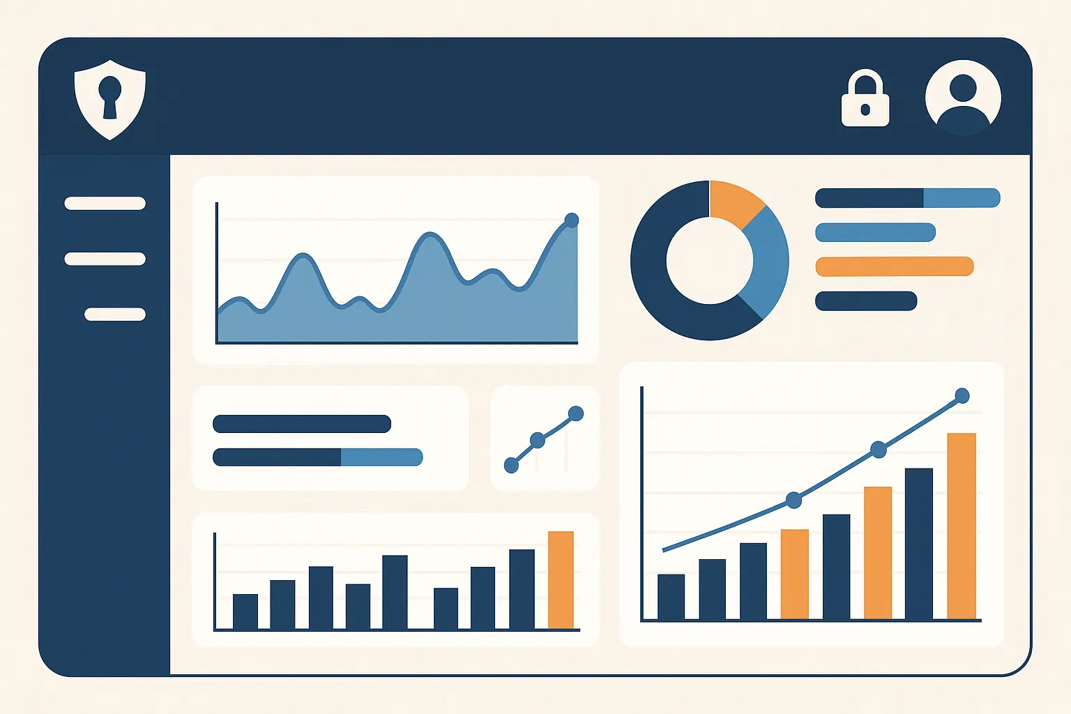 Advanced analytics dashboard for professional story viewing