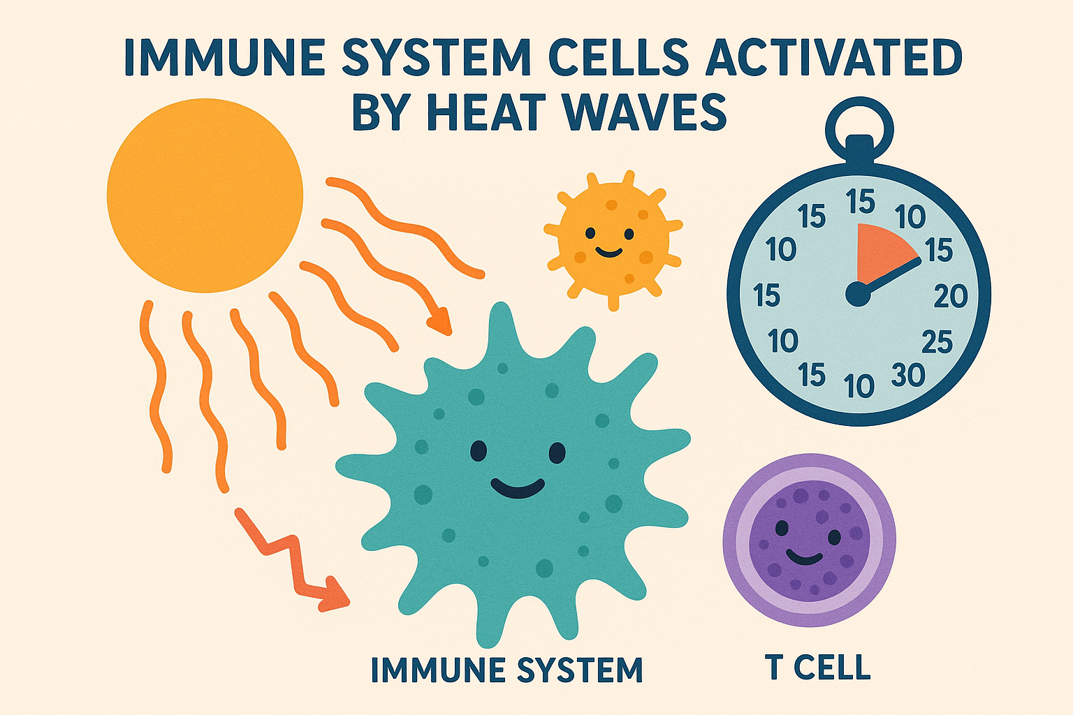 Anti-inflammatory response timeline during sauna session